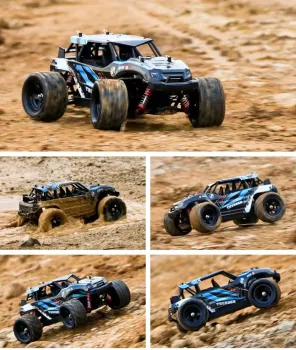 Preview: RC Elektro Buggy 1:18 mit 2,4Ghz, 40 km/h, Allradantrieb, LiIon , Thunder 312